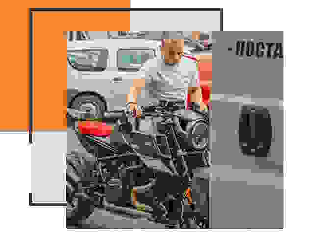 Перевозка мотоцикла по России - Услуги Перевозка-Мтщ